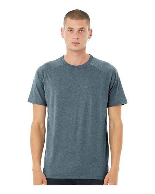 Men's Heather CVC Raglan Tee