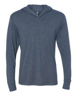 Unisex Triblend Hooded Long Sleeve Pullover T-Shirt