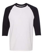 Unisex Heavy Cotton™ Raglan Three-Quarter Sleeve T-Shirt