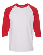 Unisex Heavy Cotton™ Raglan Three-Quarter Sleeve T-Shirt
