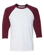 Unisex Three-Quarter Sleeve Baseball Tee