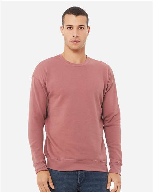 Unisex Sponge Fleece Drop Shoulder Crewneck Sweatshirt