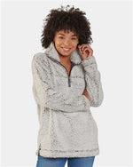 Unisex Sherpa Fleece Quarter-Zip Pullover