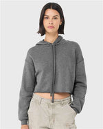 Women's Crop Fleece Hoodie Sweatshirt