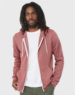 Unisex Sponge Fleece Full-Zip Hoodie Sweatshirt