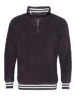 Unisex Varsity Sherpa Quarter-Zip Pullover