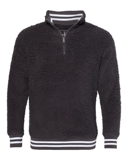 Unisex Varsity Sherpa Quarter-Zip Pullover