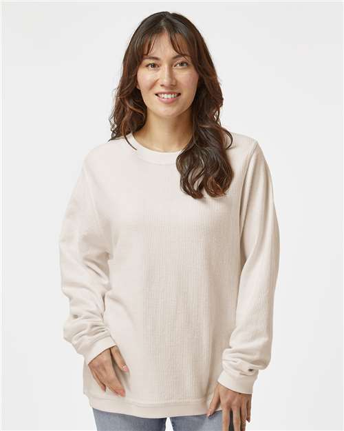 Unisex Corded Crewneck Sweatshirt