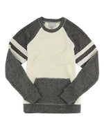 Women's Cozy Contrast Fleece Crewneck Pullover