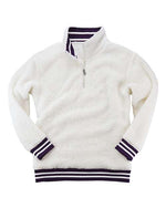Unisex Varsity Sherpa Quarter-Zip Pullover