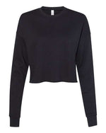 Women's Crop Fleece Crewneck Sweatshirt
