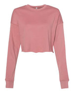 Women's Crop Fleece Crewneck Sweatshirt