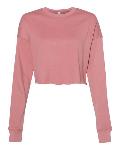 Women's Crop Fleece Crewneck Sweatshirt