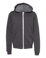 Youth Sponge Fleece Full-Zip Hoodie Sweatshirt