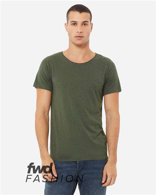 Unisex FWD Fashion Triblend Raw Neck Tee