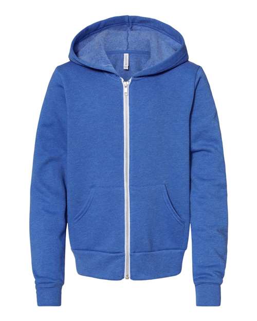 Youth Sponge Fleece Full-Zip Hoodie Sweatshirt