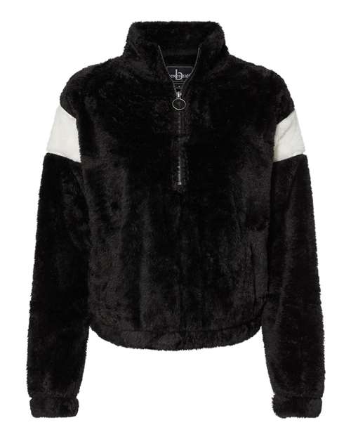Women's Remy Fuzzy Fleece Quarter-Zip Pullover