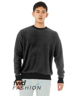 Unisex FWD Fashion Sueded Drop Shoulder Crewneck Sweatshirt